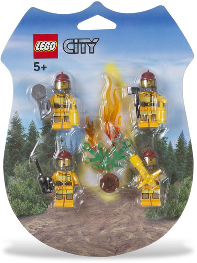 LEGO Minifigure-City Fireman Minifigure Pack-Town / City / Fire-653378-1-Creative Brick Builders